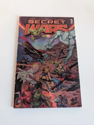 SECRET WARS Nº1 (PORTADA ALTERNATIVA)