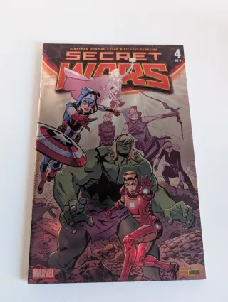 SECRET WARS Nº1 (PORTADA ALTERNATIVA)