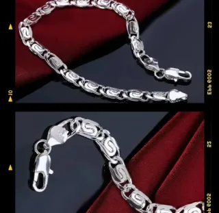 Pulsera Paris Plata Mujer