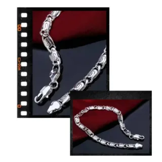 Pulsera Paris Plata Mujer