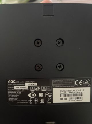 Pantalla AOC 23,8 con altavoz