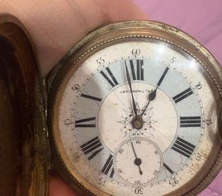 Lote 2 relojes bolsillo suizos antiguos s. XIX