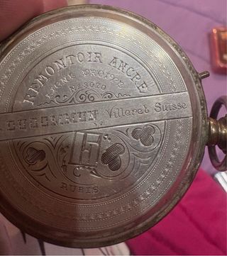 Lote 2 relojes bolsillo suizos antiguos s. XIX