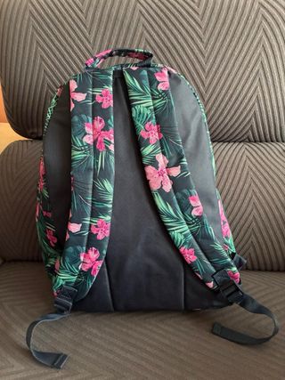 Conjunto Mochila y Bolso Merienda Floral