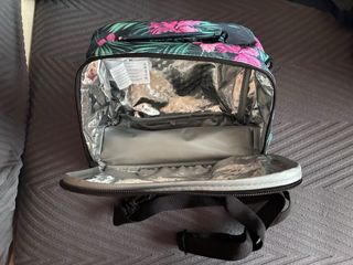 Conjunto Mochila y Bolso Merienda Floral