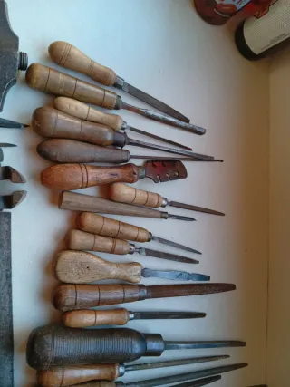 Herramientas carpintería antiguas