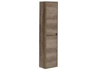 Columna baño madera 1.40m x 30cm 2 puertas