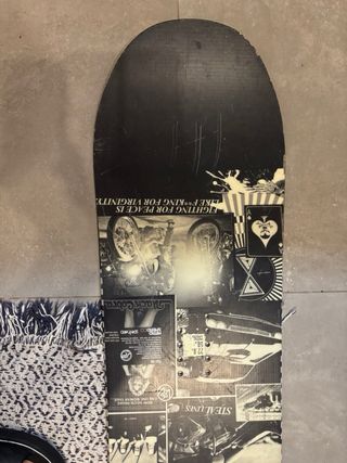 Tabla Nitro + Fijaciones Salomon