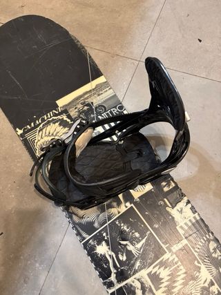 Tabla Nitro + Fijaciones Salomon