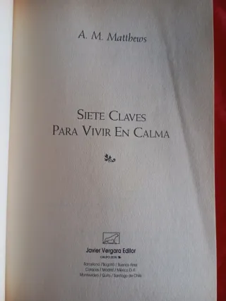 Siete Claves Para Vivir en Calma