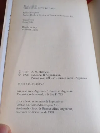 Siete Claves Para Vivir en Calma