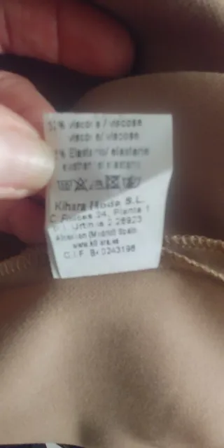 Falda Kihara Beige Mujer