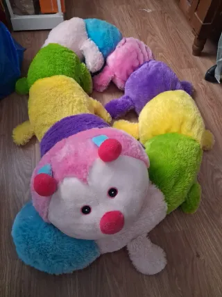 Peluche Gusano Multicolor