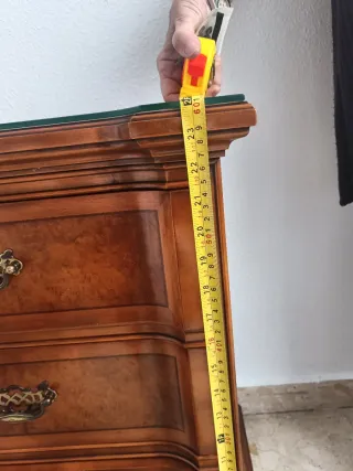 Dormitorio: Cabecero 90cm, Mesita, Peinadora y Esp