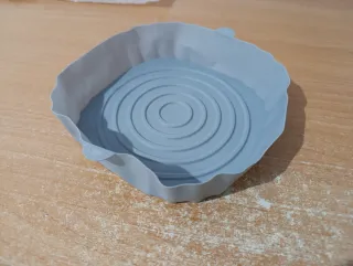 Molde silicona gris para freidora aire