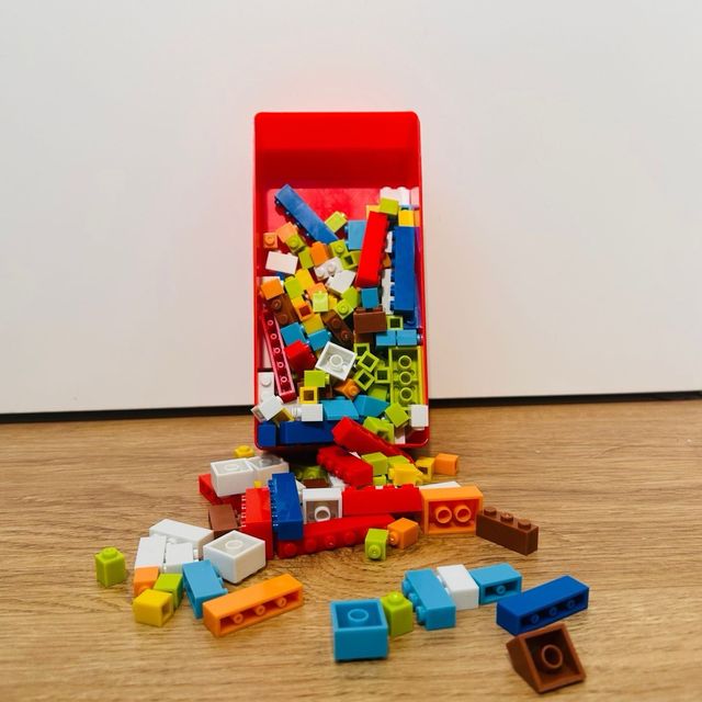 400 bloques tipo LEGO con 2 cajas y extras