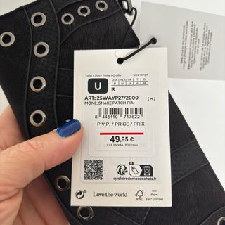 Monedero billetero negro Desigual