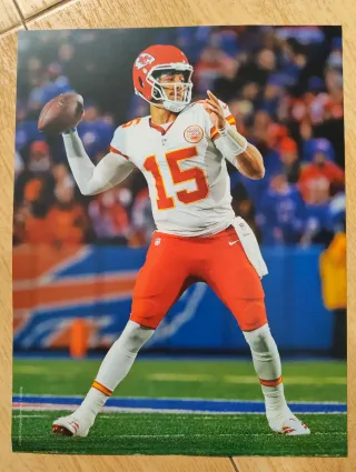 Postales y poster doble NFL Book 2025