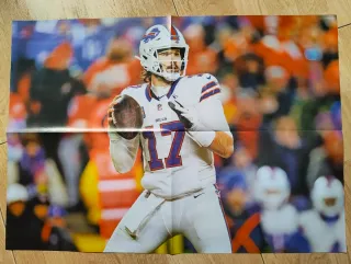 Postales y poster doble NFL Book 2025