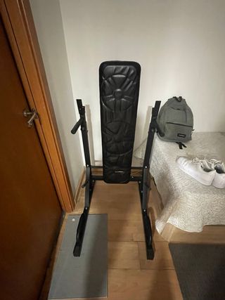 Banco de pesas y mancuernas