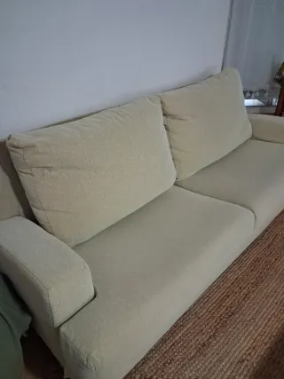 Sofá 3 plazas y Sofá 2 plazas Beige