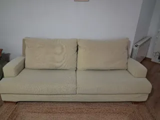Sofá 3 plazas y Sofá 2 plazas Beige