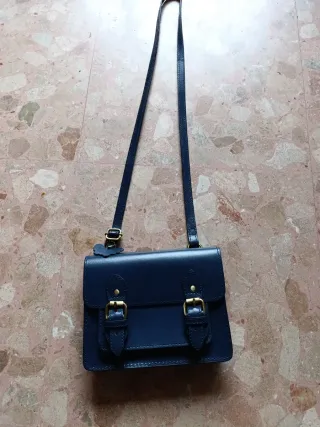 Bolso pequeño Zara azul