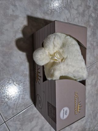 Pantofole Remant con pon pon bianche Tg 38