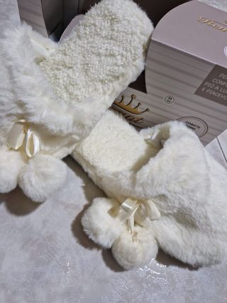 Pantofole Remant con pon pon bianche Tg 38