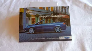 Cartolina Ford Focus Coupé-Cabriolet Cangiante.