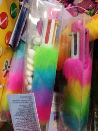 Bolígrafo infantil multicolor