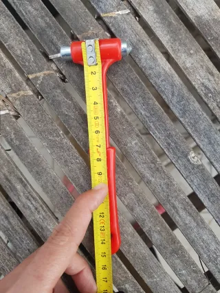 Martillo de seguridad rojo