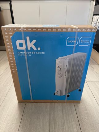 Radiador de aceite OK. 2500W