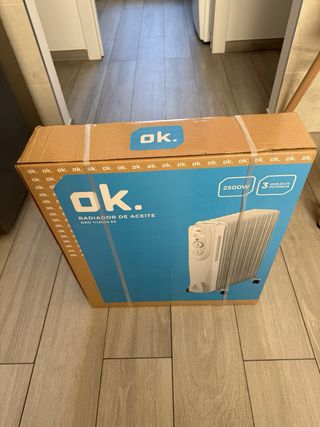 Radiador de aceite OK. 2500W