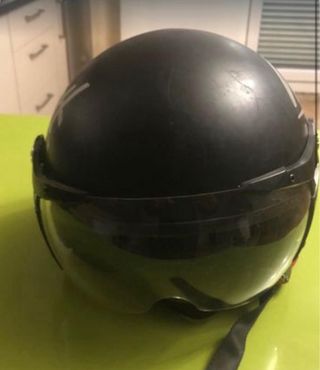 Casco Jet Westt Negro Mate + Guantes