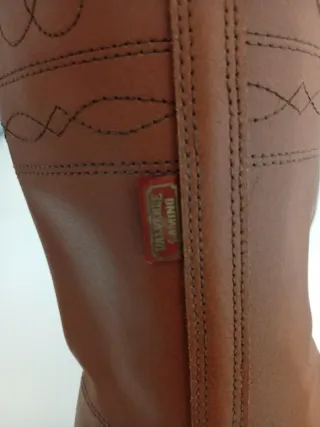 Botas camperas piel marrón Talla 36