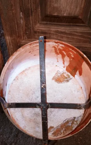 Lebrillo antiguo de cerámica