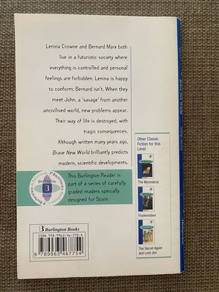 BRAVE NEW WORLD Burlington Books