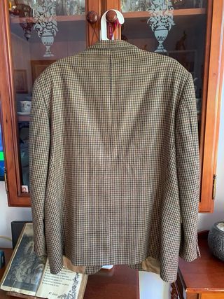 Chaqueta Emiddio Tucci Beige y Marrón