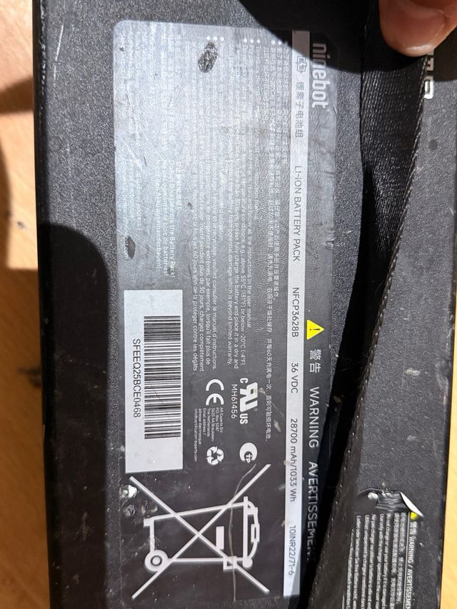 Batería para ninebot