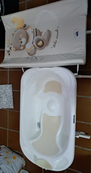 Bañera Cam Idro Baby Extraíble