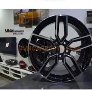 JUEGO DE 4 LLANTAS 18 RQ5 BLACK AU042 rmb431589