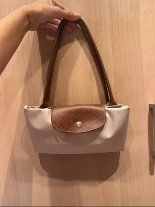 Bolso Longchamp Beige M