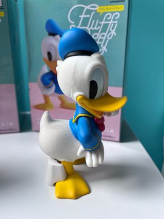 Figuras Pato Donald y Daisy Fluffy Puffy