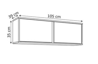Mueble de salón modular. Solo la parte superior