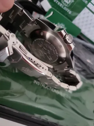 Reloj Steeldive Verde