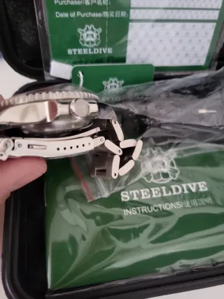 Reloj Steeldive Verde