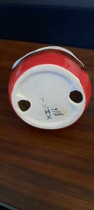 Babbo Natale porta forchettine aperitivo ceramica