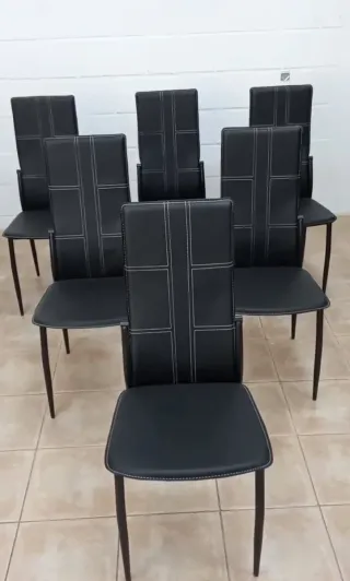 Sillas de comedor. En negro, gris, blanco o marron