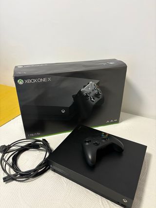Xbox One X 1TB Negra